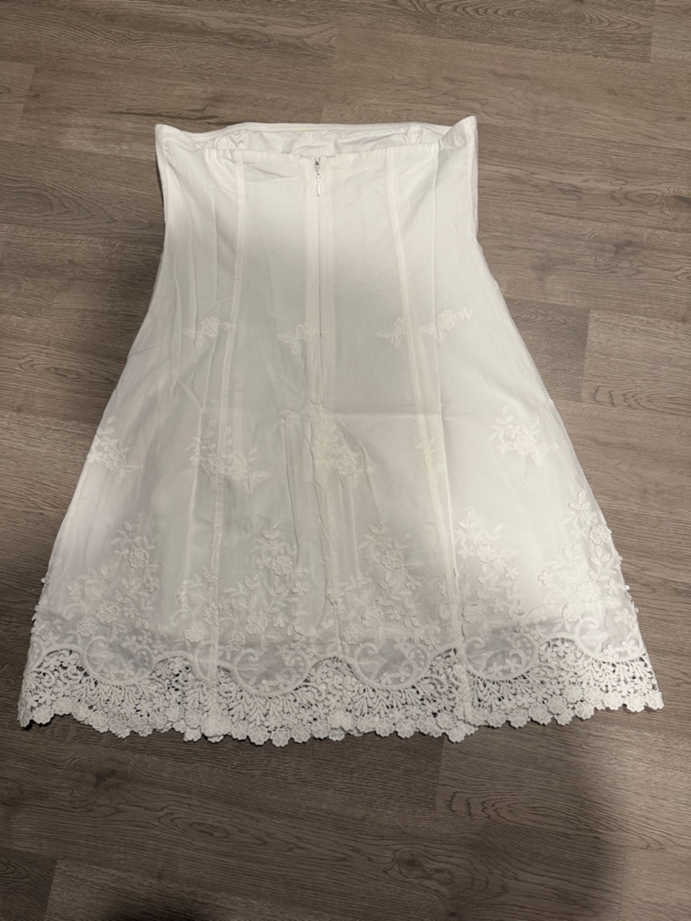 NWT WeWoreWhat Strapless Mini Dress - Picture 3 of 10